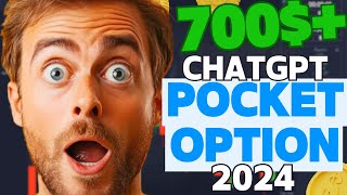 POCKET OPTION BOT GPT AI 2024  CHATGPT TRADING AI BOT [upl. by Esilrac]