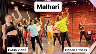 Malhari  Class Video  Dance Fitness akshayjainchoreography ajdancefit malhari [upl. by Given836]