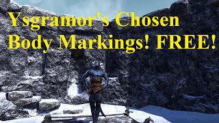 ESO FREE Ysgramors Chosen Body Markings [upl. by Acinehs]