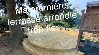 Première terrasse en arrondi [upl. by Giffie598]