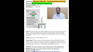 OPVEE® nalmefene nasal spray  opioid antagonist [upl. by Anaeerb]