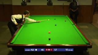 2010 US Snooker Championship Final Preview  Ahmed Aly vs Yi Fei Mei HD [upl. by Fihsak]