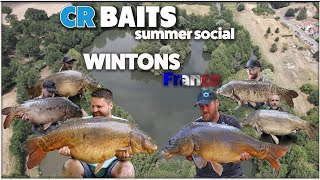 EURO CARP FISHING Wintons France SUMMER 2022 CR BAIT SOCIAL [upl. by Namdor]