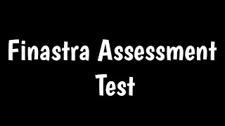 Finastra Assessment Test  Finastra CCAT Test [upl. by Carissa246]