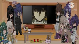 Dvr3 react to transfer student Dazai WIP dvr3Dangonronpa bsd dazai ¶miu iruma¶ [upl. by Yllus]