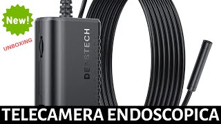 Telecamera Endoscopica  Boroscopio WIFI Depstech WF010  Unboxing e tutorial [upl. by Adnorahs]