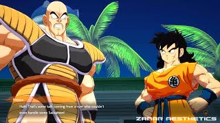 Dragon Ball FighterZ  Nappa Roasts Yamcha [upl. by Niletac]