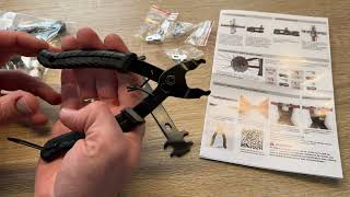 HENMI Chain Riveter Bicycle Set Chain Pliers with Chain Lock Pliers unboxing and instructions [upl. by Ezitram]