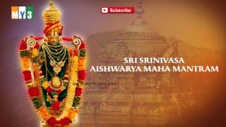 Sri Srinivasa Aishwarya Maha Mantram  Lord Venkateswra Swamy Devotionals  Bakthi Jukebox [upl. by Winston]