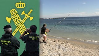 Las playas de Ceuta acogen el Nacional femenino de pesca [upl. by Aineg]