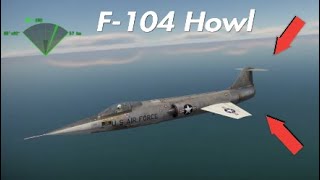 F104 Starfighter howl War thunder [upl. by Nnelg]