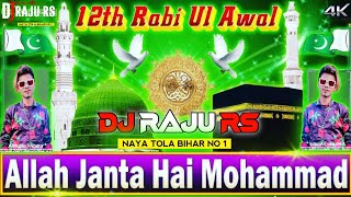 Allah Janta Hai Mohammad Ka Martaba  2021 Remix  Dj Raju Rs Bihar Mix [upl. by Ahsiuqat920]