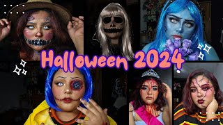 MAQUILLAJES DE HALLOWEEN 2024 🎃 [upl. by Asnerek]