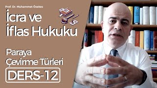 Prof Dr Muhammet Özekes İcra ve İflas Hukuku Dersi12  Paraya Çevirme Türleri [upl. by Ayanat]