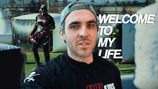 Day in the life of a tournament paintball player [upl. by Mackenzie]