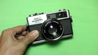 オリンパス35DC後期型の使い方 How to use OLYMPUS 35DCBC 1970s Rangefinder camera [upl. by Nossaj269]