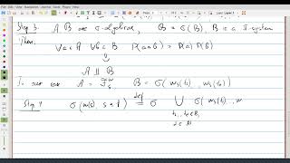 Lecture 2 Strong Markov property pvariation of BM Progressive processes [upl. by Ettezil]