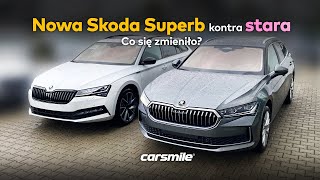 Nowa Skoda Superb vs stara Skoda Superb [upl. by Whitby]