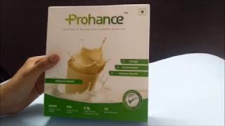 English Review of Prohance Nutrition Powder  ClickOnCare [upl. by Htelimay144]