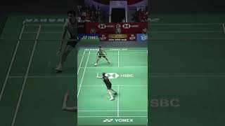 Anders Antonsen turns on the pressure shorts badminton BWF [upl. by Jakob]