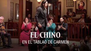 El Chino an exceptional young flamenco dancer from Barcelona I Tablao de Carmen [upl. by Arfihs275]