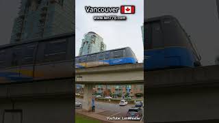 Vancouvers SkyTrain vancouver skytrain asmr shorts [upl. by Whall]