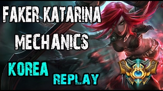 SKT T1 Faker Katarina Pentakill  Ranked Challenger Korea [upl. by Caitrin464]