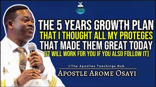 HOW TO GROW SPIRITUALLY AND HAVE STATURE IN THE SPIRIT REALM  APOSTLE AROME OSAYI  RCN  TATH [upl. by Konstanze]