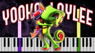 Yooka Laylee Tribalstack Tropics Piano [upl. by Naveb904]