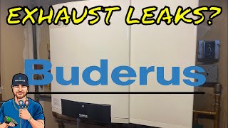 Buderus GB142 Leaking Condensate and Exhaust Gases “Many Other Plumbers Couldn’t Fix” [upl. by Aicital81]