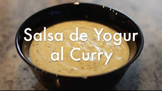 Salsa de Yogur y Mostaza al Curry  Recetas de Salsas ✅ [upl. by Repsaj482]