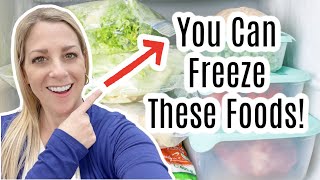 40 Foods That Freeze Well Freezing Tips To Save Time amp Money [upl. by Fredericka288]