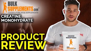 Bulk Supplements Creatine Monohydrate Review Does It Really Work [upl. by Berenice]