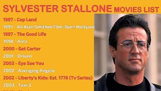 SYLVESTER STALLONE MOVIES LIST [upl. by Rebmyt]