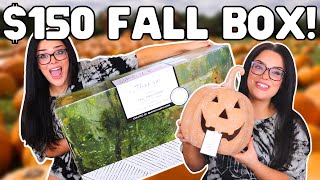 150 For FALL DECOR Is It Worth It  Huge Expensive Steal It Box Unboxing [upl. by Evannia490]