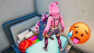 Fortnite Roleplay THE SUS BABYSITTER SHE THINK IM CUTE A Fortnite Short Film [upl. by Ydnim]