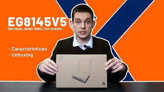 CONHEÇA A ONU HUAWEI EG8145V5  UNBOXING E CARACTERÍSTICAS [upl. by Enautna]