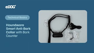 Product Guide  Houndware Smart AntiBark Collar with Bark Counter [upl. by Eimot79]