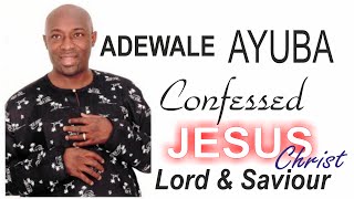 Adewale Ayuba TESTIMONY [upl. by Butch]