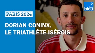 Paris 2024  Dorian Coninx triathlète quotforcément mon objectif cest davoir une médaillequot [upl. by Lidda682]