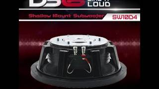 DS18 SW10D4 SHALLOW SUBWOOFER [upl. by Taddeusz]