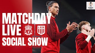 Matchday Live Liverpool vs LASK  Europa League buildup from Anfield [upl. by Ahsiekram408]