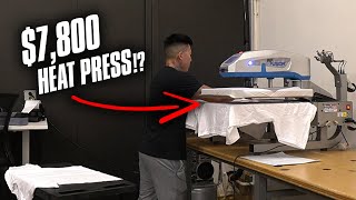 Is This 7800 Heat Press Really Worth It  Hotronix Dual Air Fusion Review [upl. by Essy]