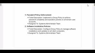 Ticket SysAdmin Group Policy and ADManager Plus [upl. by Adlih]