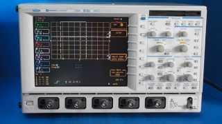 LeCroy LT224 Waverunner Oscilloscope testing [upl. by Kcor]