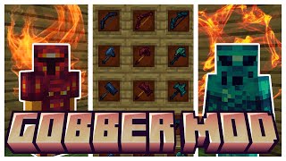 NEW ARMORS WEAPONS and STAFFS in MINECRAFT Gobber [upl. by Boniface]