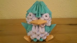 3D Origami Pinguin Deutsch [upl. by Charline]