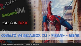 Cobalto v4  128GB  Recalbox 711  Raspberry Pi3 BB [upl. by Anyrb]