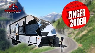 BRAND NEW  2025 Crossroads Zinger 260BH  Midway Auto amp RV [upl. by Siger]