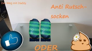 Die besten Anti Rutschsocken für Kinder Super oder Scheibenkleister [upl. by Nahgam73]